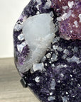 Rare Amethyst & Calcite Crystal Specimen - MWS2335