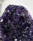 Deep Purple Natural Amethyst Geode with Stand - MWS2588