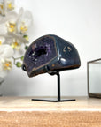 Natural Agate & Amethyst Geode, Stand included - MWS2125