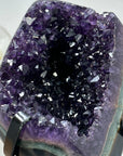 A+ Grade Amethyst Cluster with Stunning Agate Shell - MWS1412