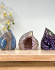 Mixed Minerals Stone Flame Lot - FLLT0022
