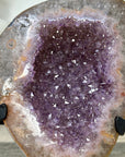 Uruguayan Amethyst Geode with Stunning Quartz Shell - MWS3340