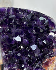 AAA Grade Natural Amethyst Cluster with Metal Stand - MWS1935