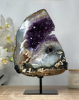 Natural Amethyst & Quartz Large Crystals Specimen - MWS1504