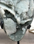 Collection Grade Natural Green Quartz Druzzy Specimen - MWS2516