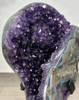 Uruguayan Amethyst Geode with Beautiful Blue Agate Shell - MWS2974