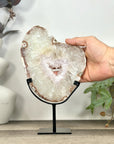 Natural Quartz Slice For Home Decor - MWS3246