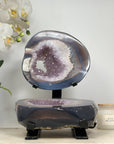 Stunning Beautiful Agate & Amethyst Complete Geode - MWS1564