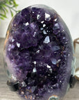 A+ Grade Amethyst & Green Jasper Crystal Formation - MWS2146