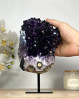 Large Amethyst Stalactite Formation with Calcite Inclusions - MWS2066