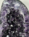 XXL Deep Purple Amethyst Geode With Metal Stand - MWS2751