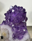 Uruguayan Amethyst Cluster with Large & Shinny Crystals - MWS3308