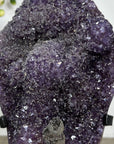 Stunning Amethyst Crystal with Unique Calcite Specimen - MWS1881