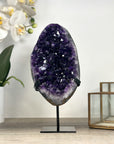 A+ Grade Uruguayan Amethyst Crystal - Stand Included - MWS2270
