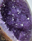 Natural Amethyst Geode with Beautiful Purple Color - MWS1562