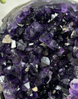 Top Grade Natural Amethyst Geode with Unique large Deep Purple Crystals - MWS1743