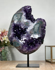 Magnificent Amethyst & Green Jasper Specimen - A Must-Have Decor Piece - MWS1117