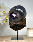 Top Quality Amethyst & Agate Stone Geode - MWS1397