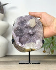 Natural Spirit Amethyst Cluster with Calcite Formations - MWS3292