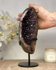 Stunning Caramel Tone Amethyst Geode - MWS1404