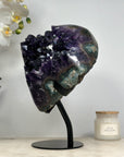 Stunning Top Quality Amethyst Cluster, Huge Deep Purple Crystals - MWS1433