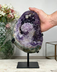 Top Grade Amethyst Stone Geode with Stunning Calcite Formation - AWS0969