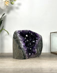 Amethyst Geode Crystal Cluster with Deep Purple Points - CBP1221