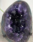 Top Quality Natural Amethyst Geode With Green Jasper Shell - MWS2521