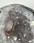 Natural Uruguayan Quartz Geode with Calcite Inclusion - MWS3397