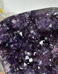Beautiful Natural Amethyst, Metal Stand Included - MWS1916