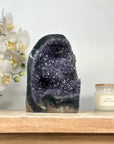 Amethyst Cathedral with Agate Matrix for home Decor - CBP1138