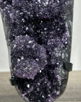 Amethyst Crystal Cluster on Stand - Deep Purple Sparkling Crystals - MWS2645