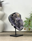 Uruguayan Amethyst Specimen with Calcite Formations - MWS3291