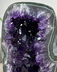 Uruguayan Amethyst Geode on Stand – Natural Crystal Cluster for Home Decor Display - MWS2680