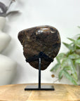 Natural Top Grade Amethyst Cluster on Metal Stand for Home Decor - MWS3252