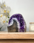 Natural Amethyst Cathedral with Deep Purple Crystals - CBP1100