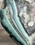 Unique Large Green Jasper Slice - MWS2240