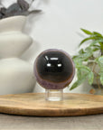 Natural Amethyst & Agate Sphere Geode - SPH0155