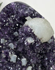 Natural Amethyst Cluster with Calcite Crystal Inclusions - MWS2215