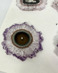Genuine Large Amethyst Stalactite Slices Flat - Perfect for Crafting Unique Jewelry - STS0038