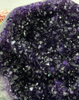 Large Natural Amethyst Cathedral Geode from Uruguay – Self Standing Cut Base Display Piece - CBP1202