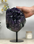 Stunning Top Quality Amethyst Cluster, Huge Deep Purple Crystals - MWS1433