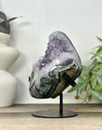 Natural Uruguayan Quartz Specimen on Stand - MWS3300