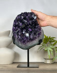 Huge Amethyst Cluster with Large Deep Purple Crystals - MWS3040