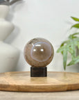 Quartz & Agate Sphere Geode with Crystal Cavity - SPH0208