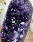 Unique Amethyst Cluster with huge Deep Purple Crystals - MWS1756