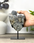 Natural Quartz Crystal Cluster on Stand - MWS3283