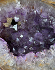 Beautiful Natural Amethyst & Agate Stone Geode - MWS1770