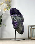 Outstanding Natural Amethyst Geode with Stalactite Eye Formation - MWS2179