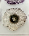 Unique Amethyst Stalactite Slices Set - Natural Crystal for Handmade Jewelry - STS0082